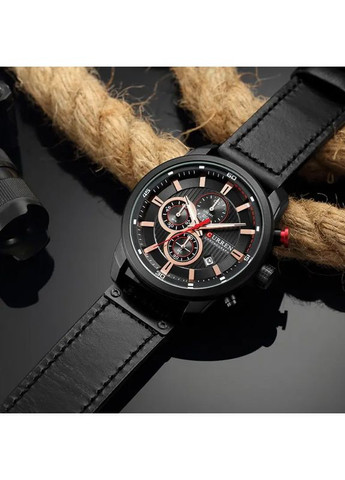 Чоловічий годинник 8291 Black Curren (373297048)