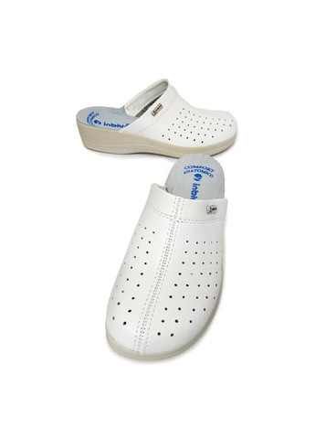 Кімнатні тапочки жіночі білі мед ES41AC Inblu (257108143)