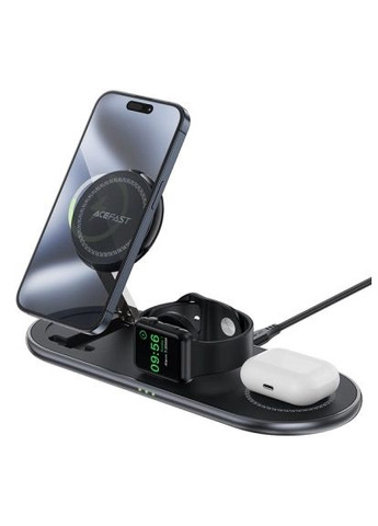 Зарядний пристрій (6974316283096) Acefast Wireless QI 3in1 15W E19 Qi2 (369881508)