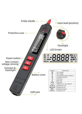 Мультиметр цифровий Z1 Bside (300577523)