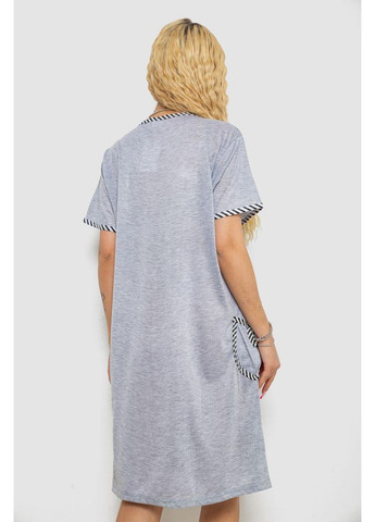 Сиреневое платье домашнее, цвет серо, 238rd80 No Brand