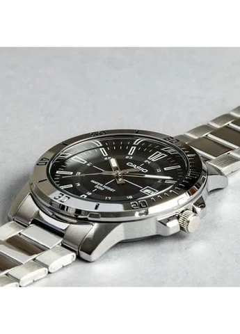Чоловічий годинник MTP-VD01D-1C, кварцовий, сталевий браслет, WR 30 м Casio (402865699)