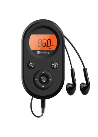 Радиоприемник Pocket Radio FM+AM Recharge (421-02) Sandberg (399517665)