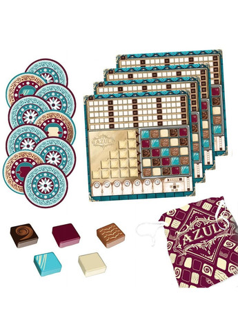 Настольная Игра Азул: Мастер Шоколатье / Azul: Master chocolatier Game (327052979)