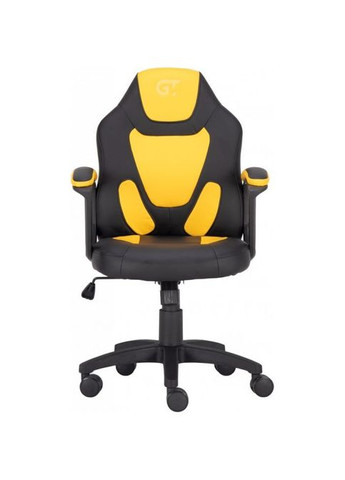 Крісло ігрове GT Racer X-1414 Black/Yellow (269696643)
