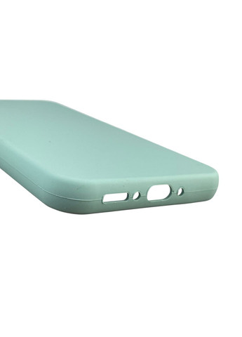 Чехол для Galaxy A34 5G (SM-A346E) силиконовый с микрофиброй нескользящий на самсунг а34 5г бирюзовый Samsung (366385738)