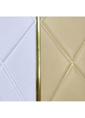 T-образный молдинг 3000х12х4мм Золото (3DPanda-1151) Sticker Wall (323154745)