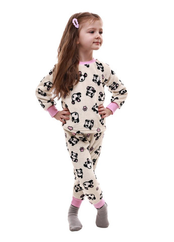 Молочная пижама детская No Brand