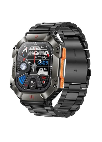 Умные смарт часы Smart Racer K+ Steel с компасом UWatch (378269120)