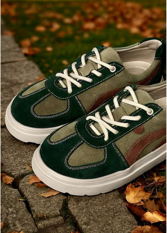 Кроссовки Marandi зелёные демисезоны (363853789)