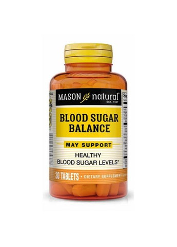 Blood Sugar Balance 30 Tabs Mason Natural (288050805)