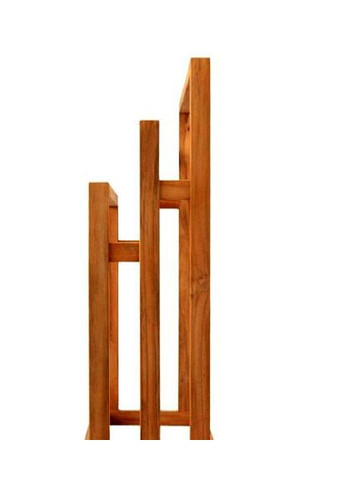 Стойка-вешалка напольная из дерева Хайес 80 мускат (СШВ-800407) No Brand (328210145)