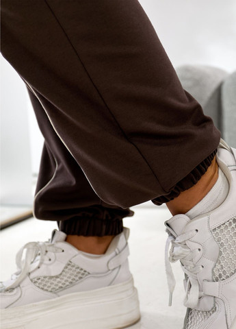 Спортивний костюм жіночій оверсайз з кантом із двонитки (кофта + штани) No Brand (361269452)