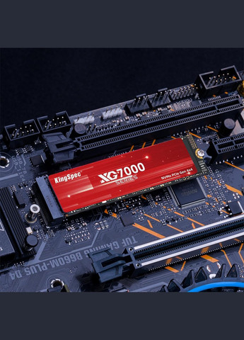 SSD накопичувач 2TB M.2 2280 NVMe Gen4x4 для ігрових ПК і ноутбуків KingSpec (338231088)