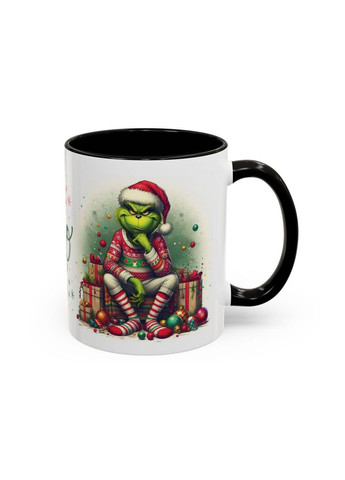 Чашка с принтом "Гринч и праздничное настроение" No Brand (368671266)