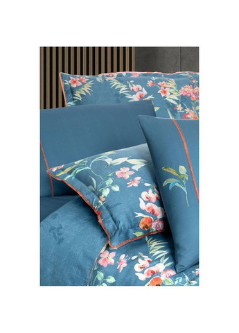 Постельное белье Leticia mavi делюкс сатин 300ТС евро Sarev (367073125)