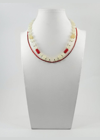 Намисто "Піщанка" Онікс, Корал Fursa fashion (322315417)