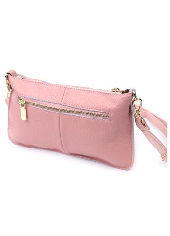 Сумка (22644) Vintage Жіноча з двома ременями з натуральної шкіри Рожева (364630036)