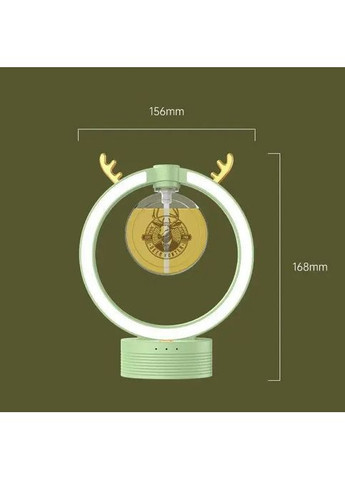 Декоративний зволожувач повітря та ароматизатор LED лампою нічник до 60м2 15.6*6*16.8 см White (NT9880) No Brand (350349203)
