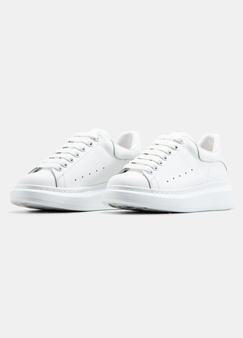 Кроссовки женские Alexander McQueen white | Александер МакКуин белые No Brand белые демисезоны (315761839)