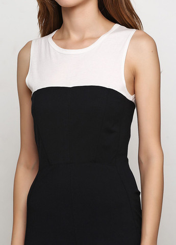 Черное повседневный платье черный Cycle однотонное