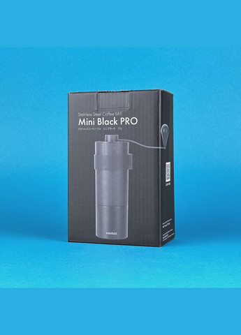 Кофемолка ручная Mini Black Pro с металлическими жерновами Hario (316650927)