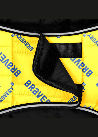 Куртка-накидка для собак Clothes, малюнок "Сміливість",, А 23 см, B 29-36 см, С 14-20 см WAUDOG (279565623)