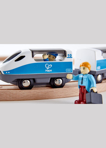 Іграшкова залізниця дерев'яна 26 ел. (E3729) Hape (339783082)