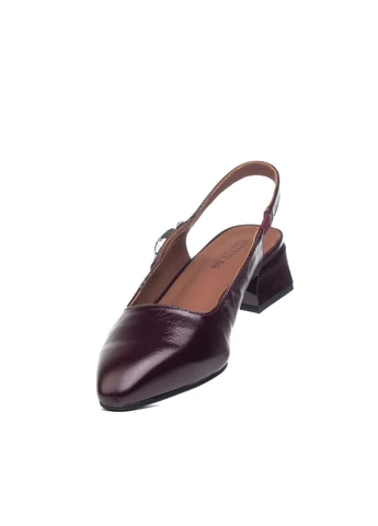 Бордовые босоножки (1740л1) Marigo