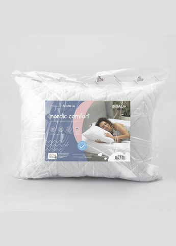Подушка 40x60 - Nordic Comfort стеганая белая IDEIA (315146424)