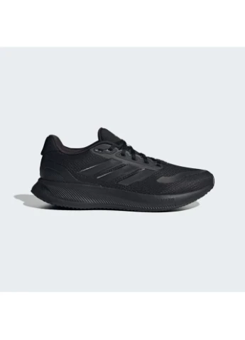 Черные демисезонные кроссовки runfalcon 5 running black ie8812 adidas