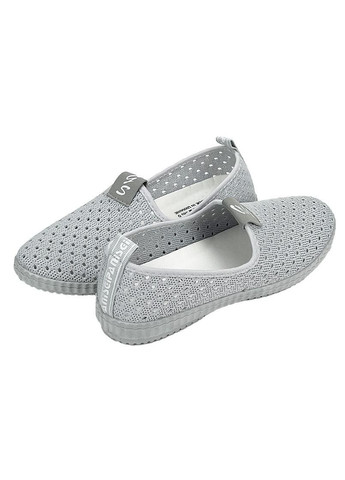 Жіночі мокасини сітка SEMI сірі 5260-1 Gipanis (277923379)