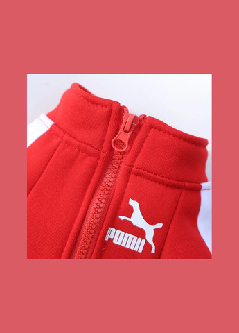 Теплий світшот на флісі із застібкою блискавкою червоний розмір M No Brand (299840103)