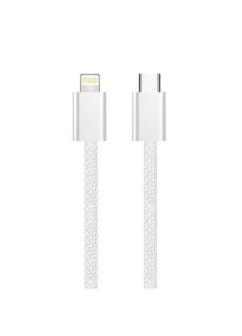 Кабель USB Type-C - Lightning (M/M), (braided cotton) (PD Fast Charging 27W), 2 м, Gray (CW-CBPDCL068-GR) Colorway (336955383)