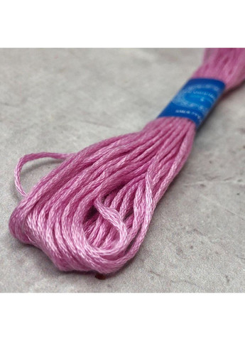 Нитка муліне 8м. (для вишивання) колір - рожевий Plus-plus (352747640)