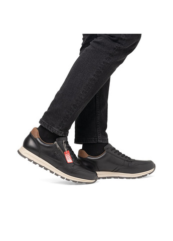 Чорні Осінні демісезонні кросівки Rieker