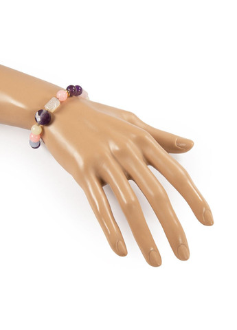 Браслет "Рио" Морганит, Аметист 15 Fursa fashion (362419340)