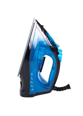 Ручна парова праска 1600 Вт із керамічним покриттям для одягу Синій SK-11005 Sokany (371480407)