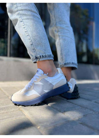 Бежеві Осінні кросівки чоловічі new balance 327 blue sole нью беланс 327 No Brand