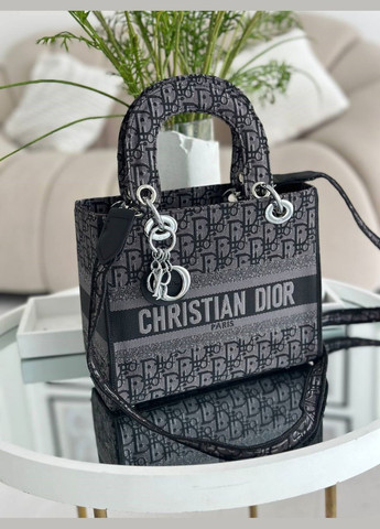Сумка чорна Christian Dior 7703641 No Brand (292849864)