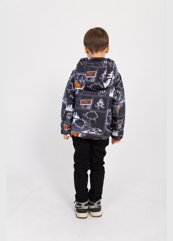 Комбинированная демисезонная двусторонняя куртка оранжевый Cvetkov Робби