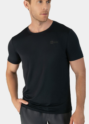 Чорна футболка чорна з технологією "moisture wicking" 3xl Avecs