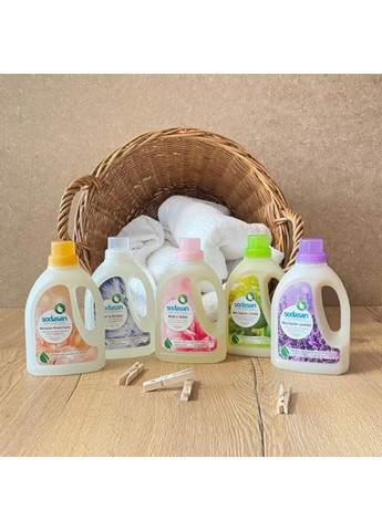 Органічний рідкий засіб-концентрат Woolen Wash для прання шерсті, шовку та делікатних тканин 0,75 л Sodasan (298055628)