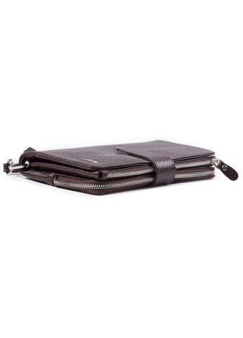 Чоловічий гаманець-клатч шкіряний коричневий 022-004-004 Butun (261481664)