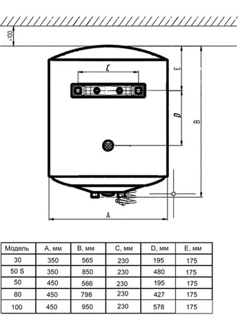 Водонагрівач ART-WH-2.0-80 STEEL Artel (402010997)