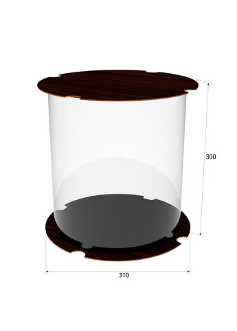 Коробка для тортов, цветов и подарков 270х300 Ekostar (368306850)