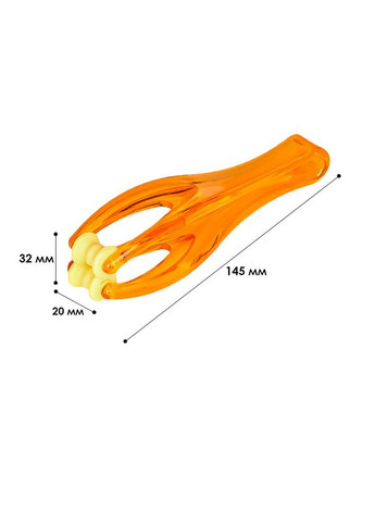 Турмаліновий масажер для пальців рук Roller Massager 16 шт. Lesko (352012813)