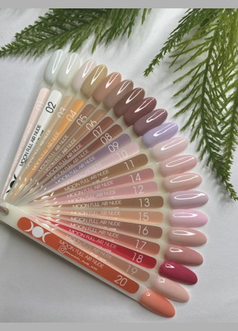 Гель-лак Full Air Nude №04 (світло-бежевий, емаль) 8 мл - Гель Лак Нюдовий Moon (338433028)