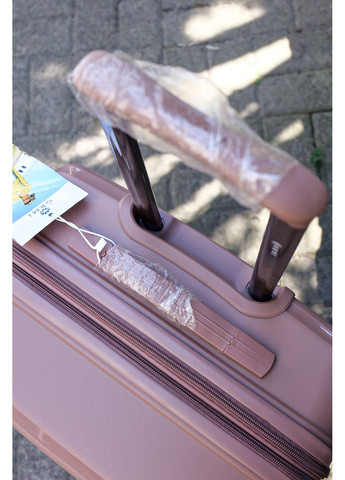 Чемодан пластиковый полипропилен 100% большой L, цвет фуксия Ormi 8802 (353302718)