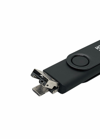 Флеш-накопитель XON FlashDrive MultiConnect 128GB (USB 2.0 + USB Type-C + MicroUSB) Черный (FX2M128PB 7645) XON E-Tech (303726387)